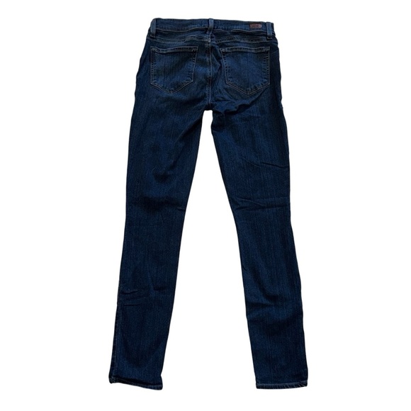 NWOT PAIGE Size 28 Maternity Verdugo Ultra Skinny Jeans Stretch Pregnancy Blue - Picture 4 of 9